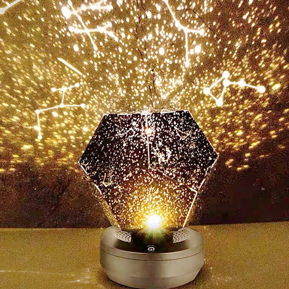 Star Projector Table Lamp