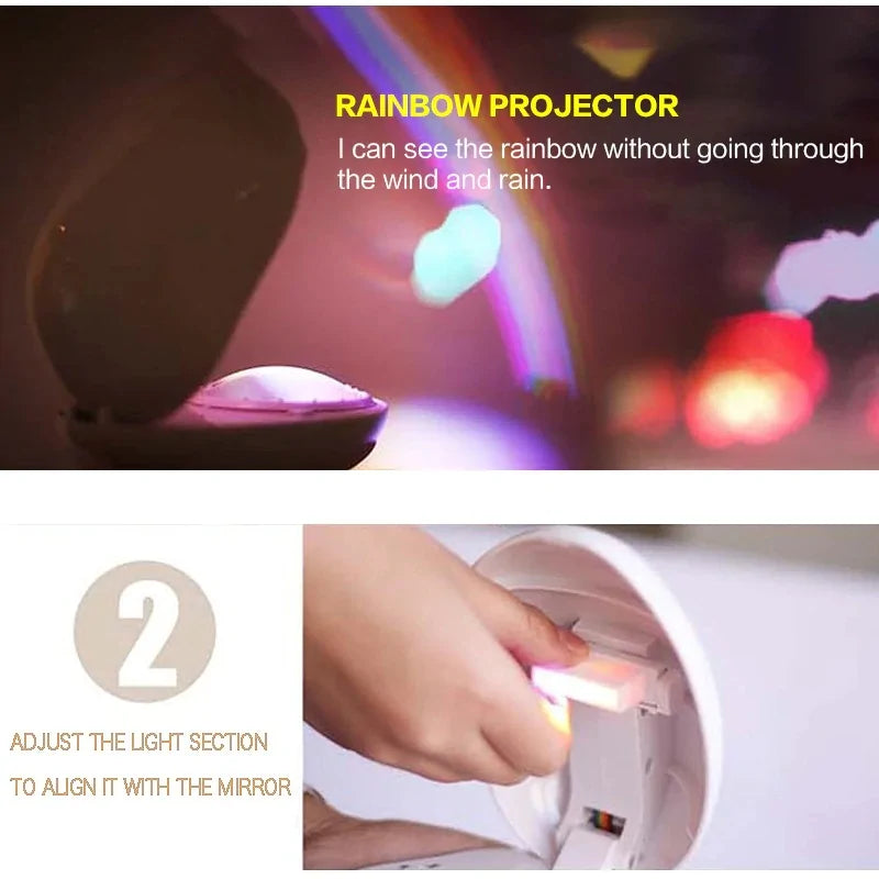 Rainbow Projection Lamp