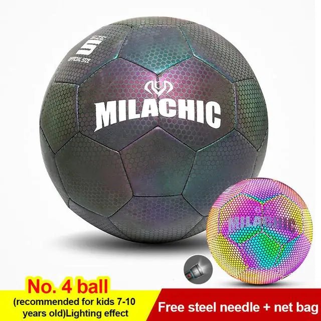 Holographic Glowing Football