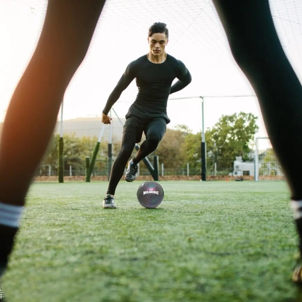 Holographic Glowing Football