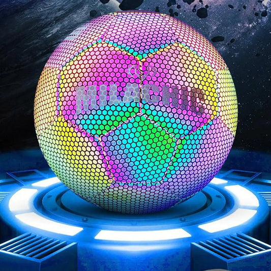 Holographic Glowing Football